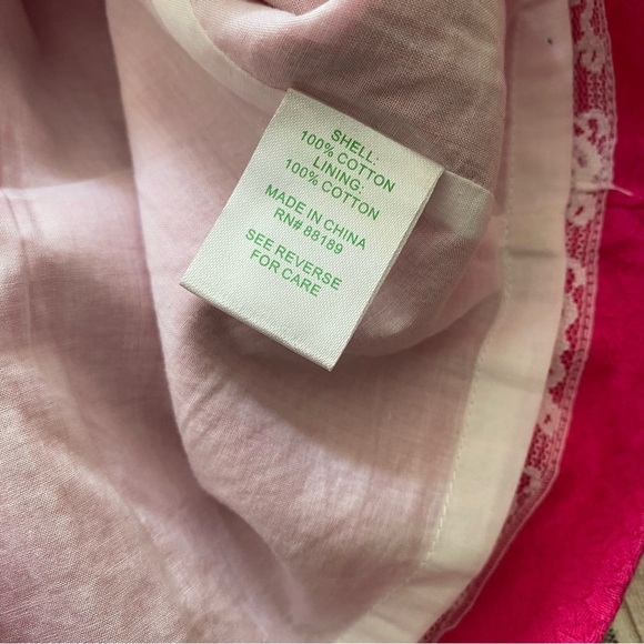 Lilly Pulitzer Azalea Pink Strapless Embroidered Peplum Maybell Dress 4 - Picture 13 of 16